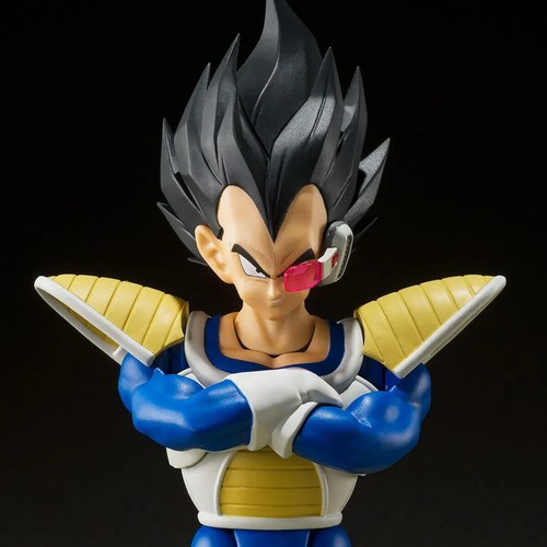 Figura de acción Bandai S.H.Figuarts Dragon Ball Z Vegeta 24000 Power Level juguete SHF - Imagen 3 de 7
