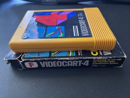 Vintage Fairchild Channel F VideoCart-4 Complete in box Rare! - Picture 3 of 6