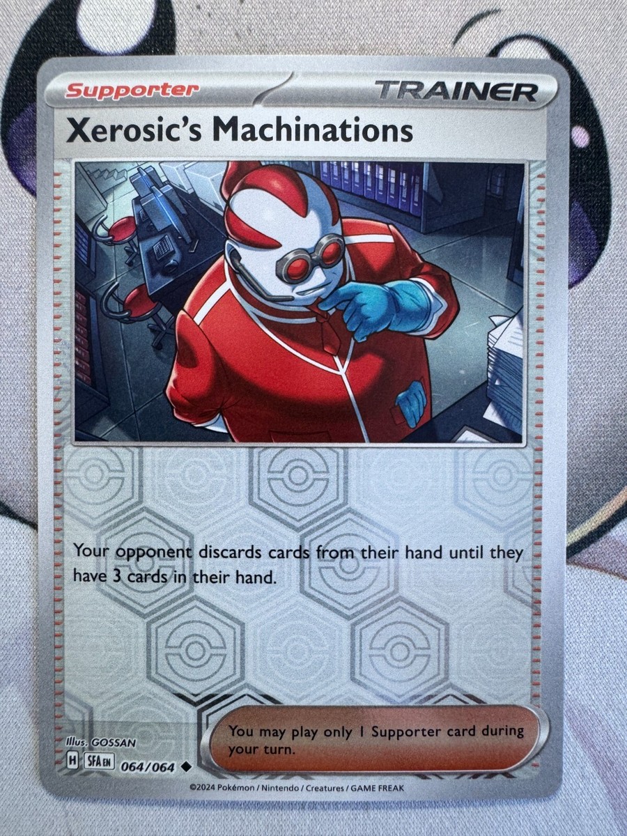 紅蓮　sp Xeropsic's Machinations Reverse Holo English Pokemon TCG