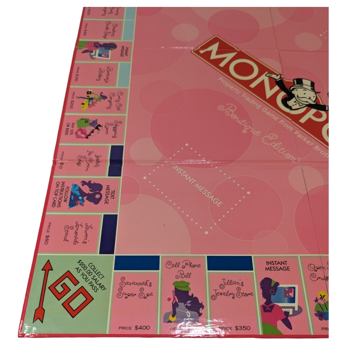 モノポリー　ブティック　Monopoly Pink Boutique Monopoly: Pink Boutique Edition | Board Game | BoardGameGeek