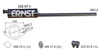 Ernst 332071 MittelschalldäMpfer FüR Ford