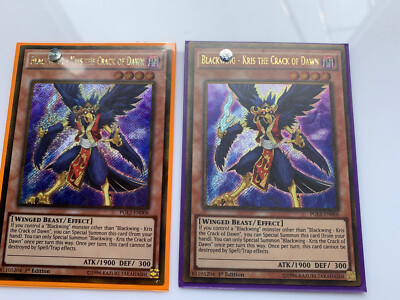 Yugioh! Blackwing-Kris The Crack of Dawn PGL2-EN006 2 Pcs Set