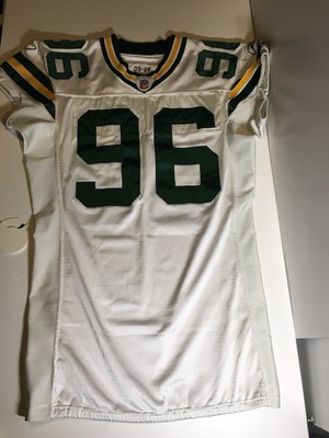 packers game worn jersey