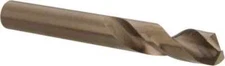 Cleveland C14814 Stub Drill Bit: 0.3543" Diam 135deg Cobalt Coated, RH Cut, Spir
