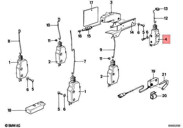 Genuine BMW E28 518i 520i 524d 524td 525e 525i 528e 528i Actuator 