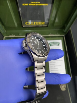 Citizen Royal Marines Commando Limited Edition COMPLETE NEW #909