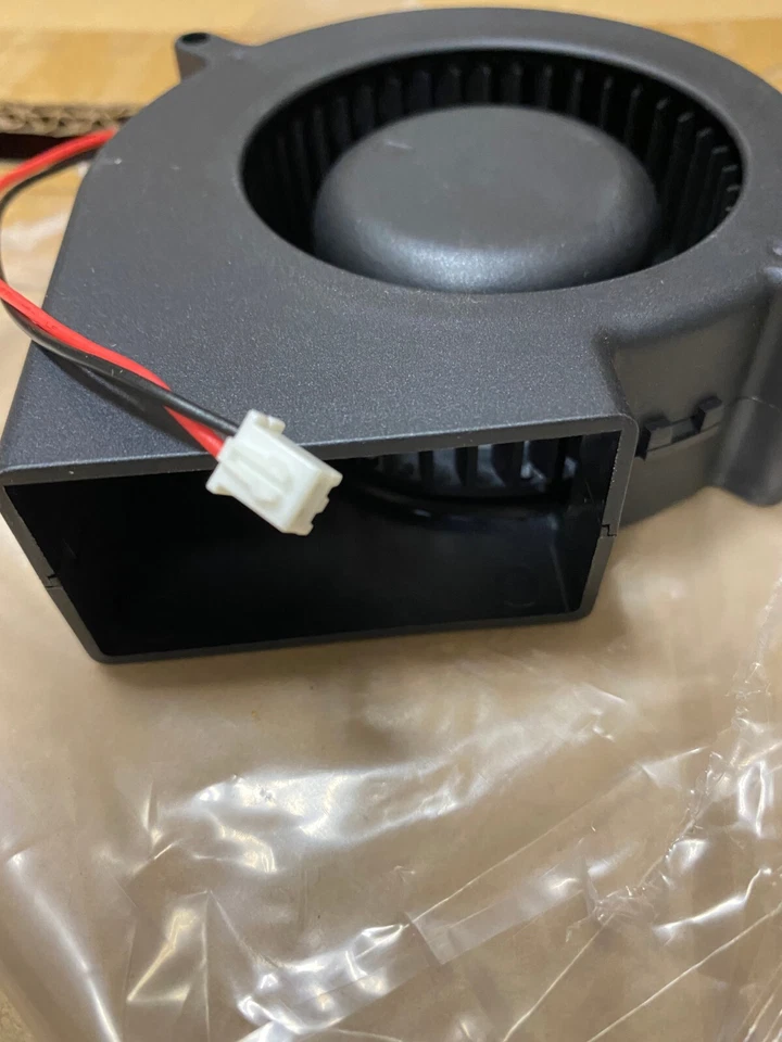 Matrix A5x H7x console fan 061339-B DC VOLTS 12V/0.3A NEW - Image 3 of 3