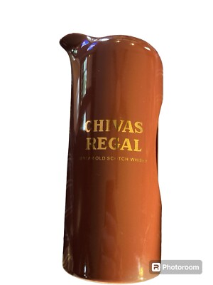 Chivas Regal 12 Year Old Scotch Whiskey Pitcher Bar Jug Wade England