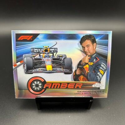 2023 Topps Chrome F1 #CAM-SP Sergio Perez Camber Oracle Red Bull Racing