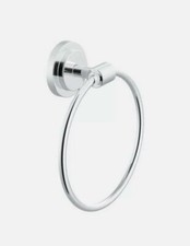 Moen DN0786CH Chrome Towel Ring From The Iso Collection