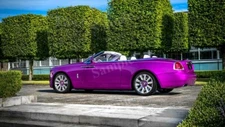 Rolls Royce Dawn In Fuxia 2017 High Res Wall Decor Print Photo Poster