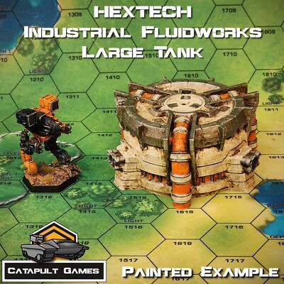 HEXTECH Large Tank for Battletech, Alphastrike, Epic 40k - 6mm Scale ...
