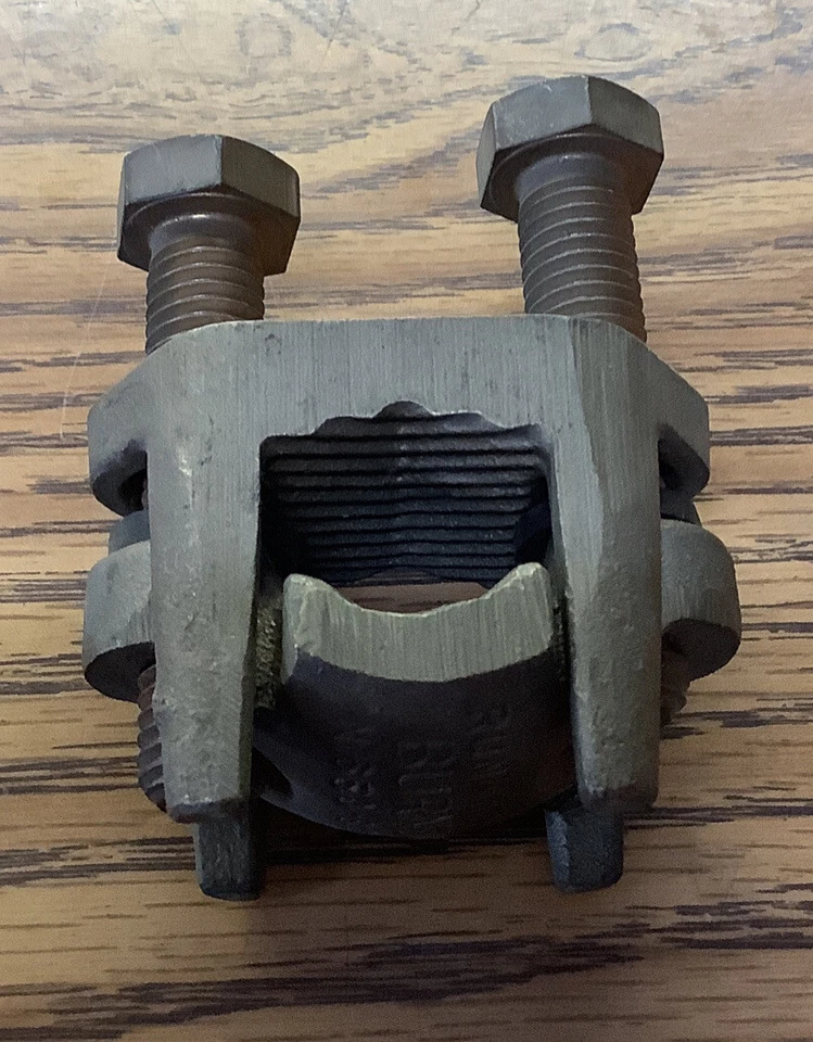 Burndy KVS40 Mechanical Cable Tap Connector 3/0-800 RUN 400-800 - Image 2 of 4