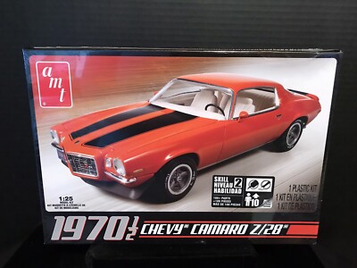 ミニカー Spark Minimax '70 Camaro Z/28 AMT 635L/12 19701/2 CHEVY CAMARO Z/28 MODEL KIT-NIB-1/25 SCALE | eBay