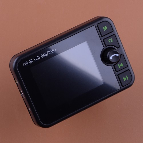 Adaptateur autoradio DAB+ Bluetooth FM émetteur USB récepteur de musique 2,4" LCD