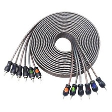 Rci617 99.99 Oxygen Free Copper 17Ft 6-Channel Rca Audio Cable, Twisted