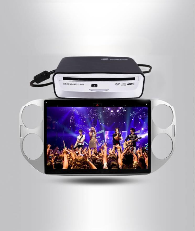 Car External Universal CD Player USB External Car SlotLoad CD Player