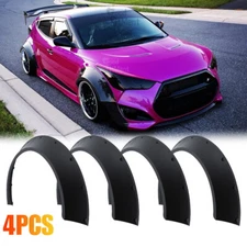 For Hyundai Veloster Fender Flares Extra Wide Wheel Arches Widebody Matte Kits