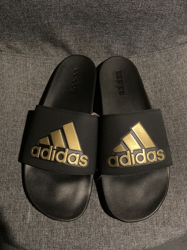 Adidas Adilette Cloudfoam Mens 12 Black 