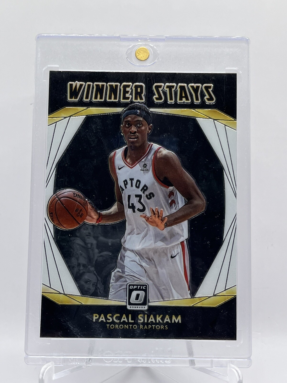 Pascal Siakam Donruss Winner Stays 2020-21 Donruss Optic #13