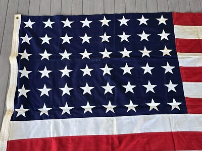 Vintage Large 48 Star Vintage Collegeville Flag & MFG. Co. USA