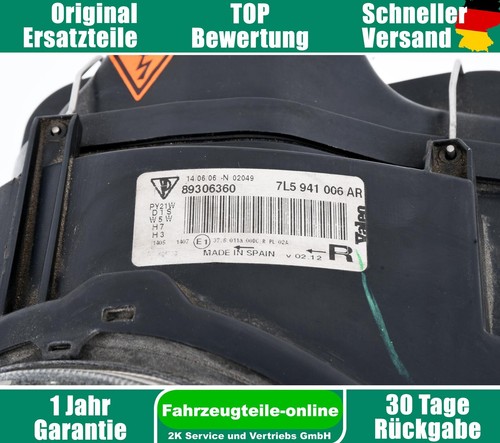 Scheinwerfer rechts Undicht! Xenon Porsche Cayenne S 9PA 7L5941006AR - Bild 6 von 7