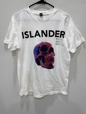 Islander Power Under Control Album Tshirt Size Medium 