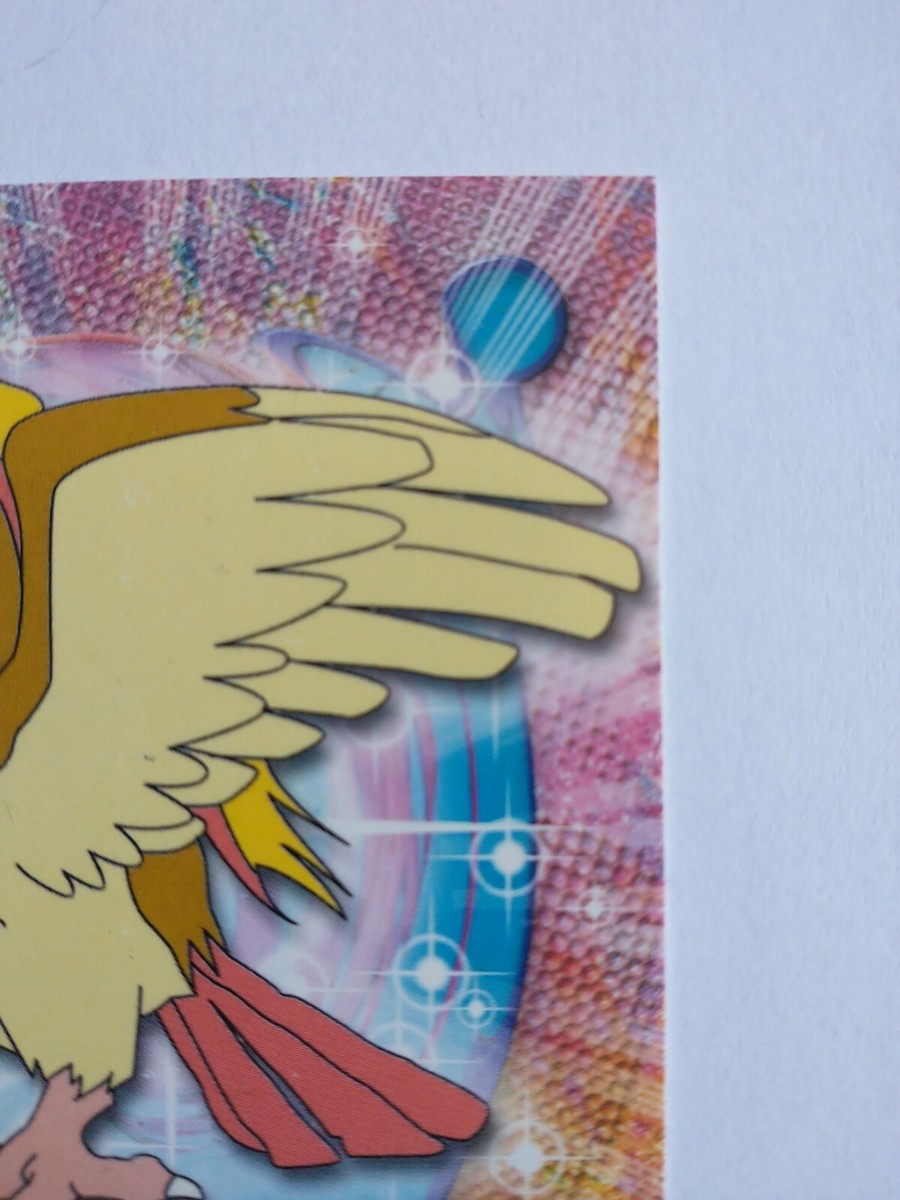 Pidgeot #18 Pokemon Topps TV Animation Edition Pink Label | eBay