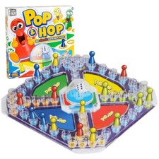Pop & Hop Board Game Family Table Top Kids Dice Racing Frustration Game Toy
