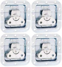 4 x Butterfly Lock Medium 102 x 104 x 14mm Recessed Tray Cranked Lock