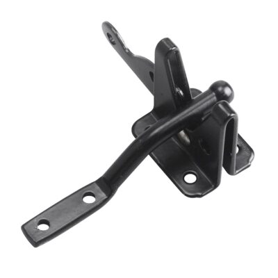 Hardware 301FBR 4 13/16-inch 123 mm Automatic Gate Latch Black