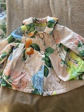 Gorgeous Floral Ted Baker Baby Girl’s Mac/Coat Age 9-12 Months