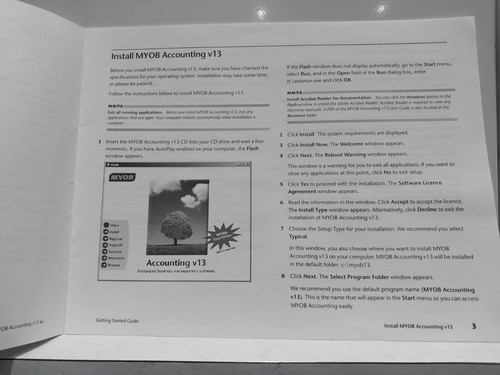 MYOB v13 User & Getting Started Guides 2003 *Read Description* - 第 7/9 張圖片