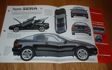 1990 Toyota Sera Original Imp Brochure Specs Info 90 91 92 93 94 95 1995