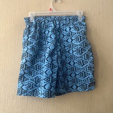 Patagonia Boy's Swim Trunks Shorts Baggies/Lined Size XL Blue Pockets