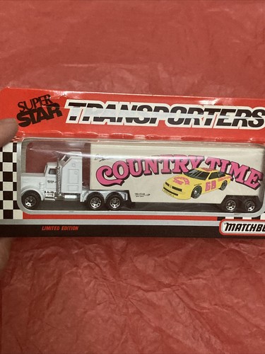 Matchbox Super Star Transporters Country Time Racing Sattelzug & Anhänger Nascar - Bild 11 von 11