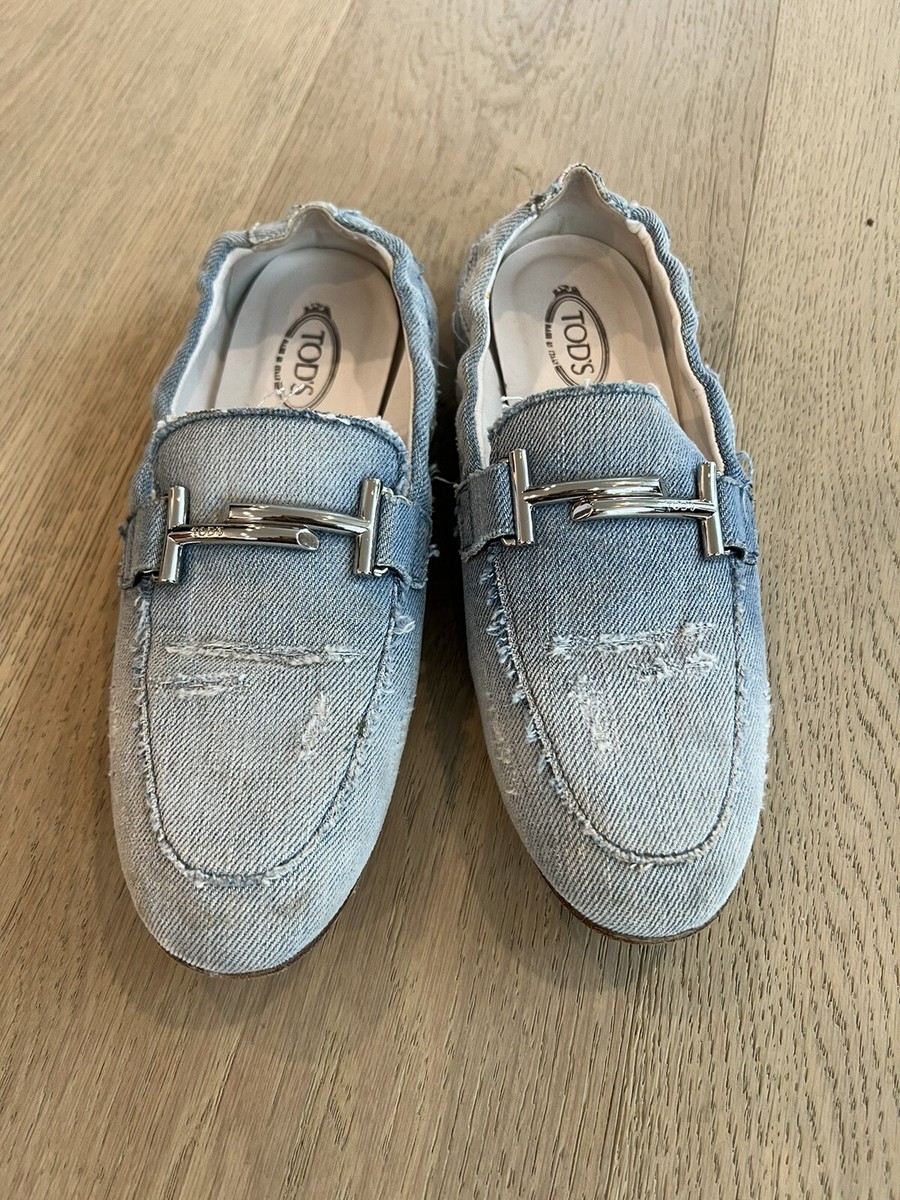 (Pre-owned) Tod\'s T-bar Loafers Tods Chocolate Brown Leather Penny Loafers Men main image 4