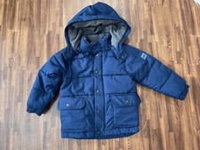 Baby Gap Kids Jacket Hooded Zipper / Snap Front Blue Size 4 Years