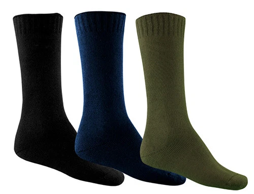 2 Pairs Extra Thick Fast Drying Bamboo Socks for Work, Walking for Men&Women