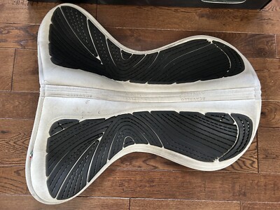 Acavallo Gel & Memory Foam Half Pad - White Size MEDIUM