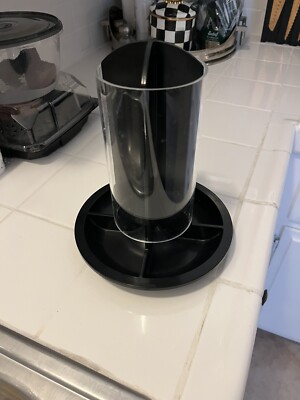 Nespresso Glass Collection Capsule Totem Container Caddy Espresso Coffee