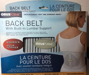 obusforme back belt
