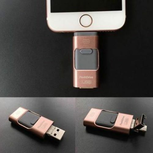 USB Flash Drive for iPhone, iPad & Android. 64 gb. Fast 5MB/s data transmission-image