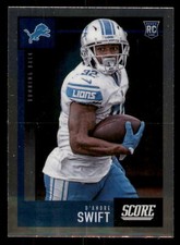 D'Andre Swift 2020 Panini Chronicles #448 2020 Score Update Rookies Lions