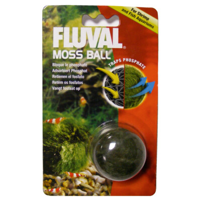 Fluval Moos Ball für Aquarien 30-60l - Algen- & Geruchskontrolle 2 Monate