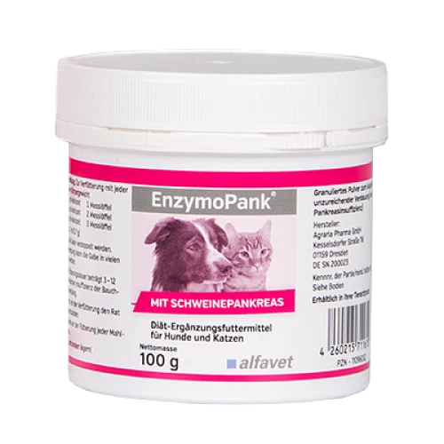EnzymoPank 100g Hund Katze Verdauung Pankreasinsuffizienz Bauchspeicheldrüse