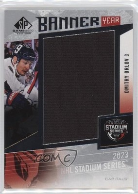 2023-24 Upper Deck SP Game Used Banner Year Stadium Series Dmitry Orlov q2c