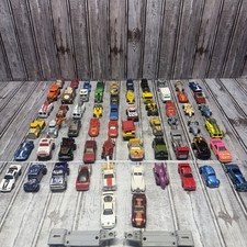 Hot Wheels  Matchbox Lot Of 64 All 80  s Junkyard Well Played Diecast Cars Truck