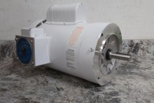 Leeson 114319.00 1-1/2 HP 1725 RPM 115/208-230VAC Cap-Start Washdown Motor
