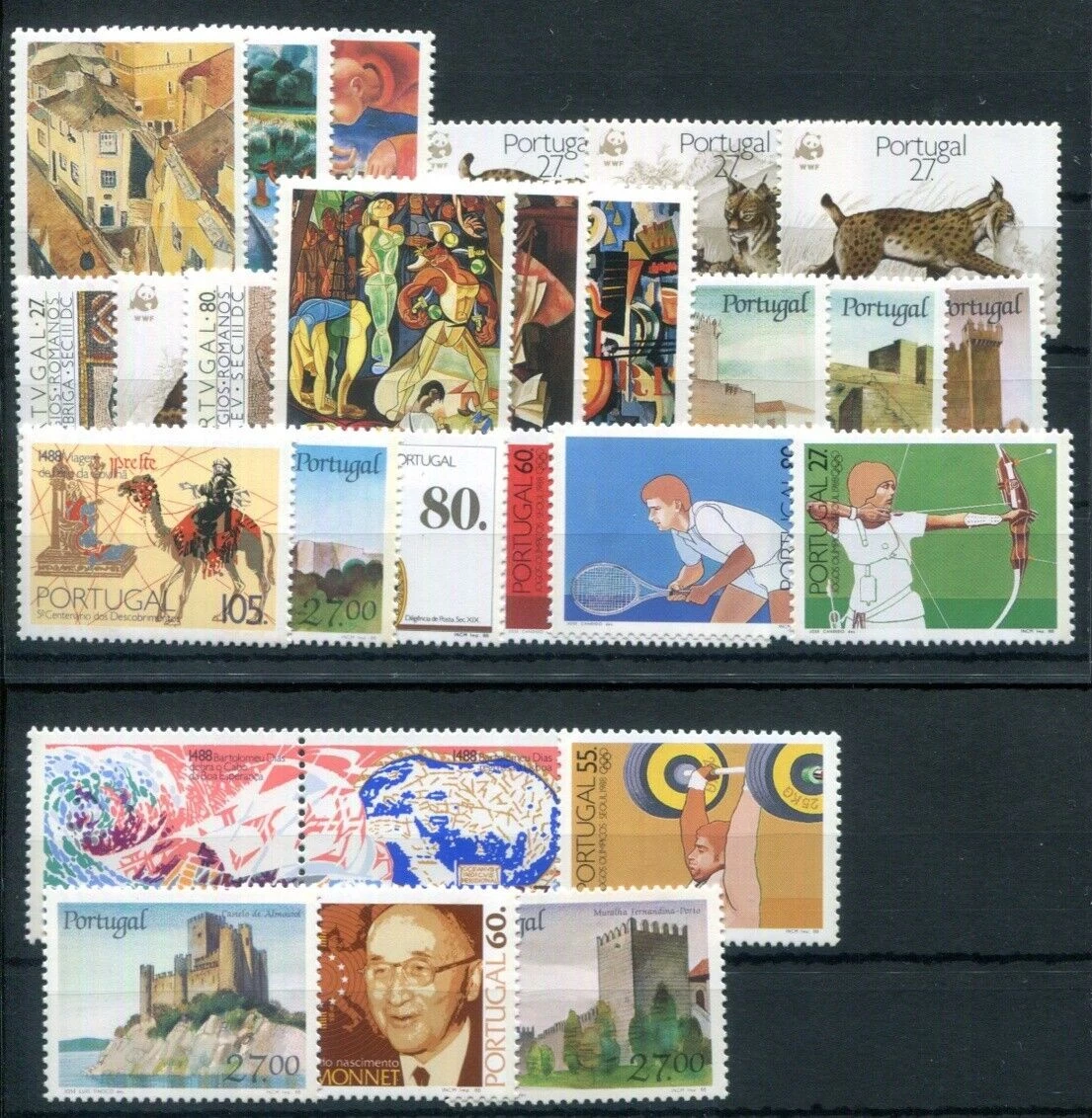 Prophila Collection Portogallo 100 Diversi Francobolli Portoghese Colonie con Stati indipendenti (Francobolli per i Collezionisti